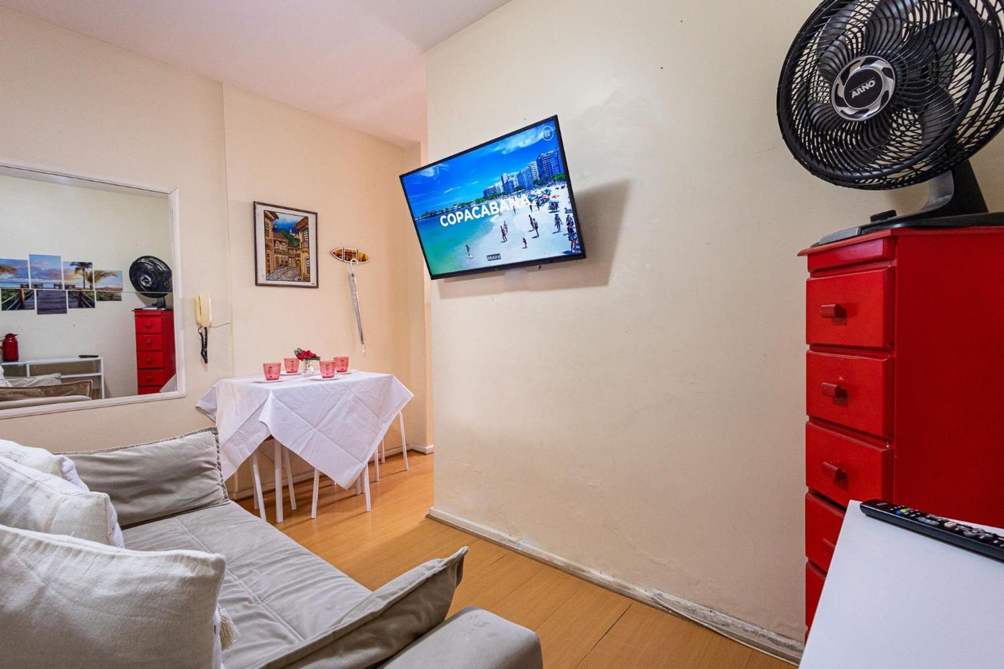 Apartamento Copacabana 200M Da Praia - Wifi Gratis - Cp5 里约热内卢 外观 照片