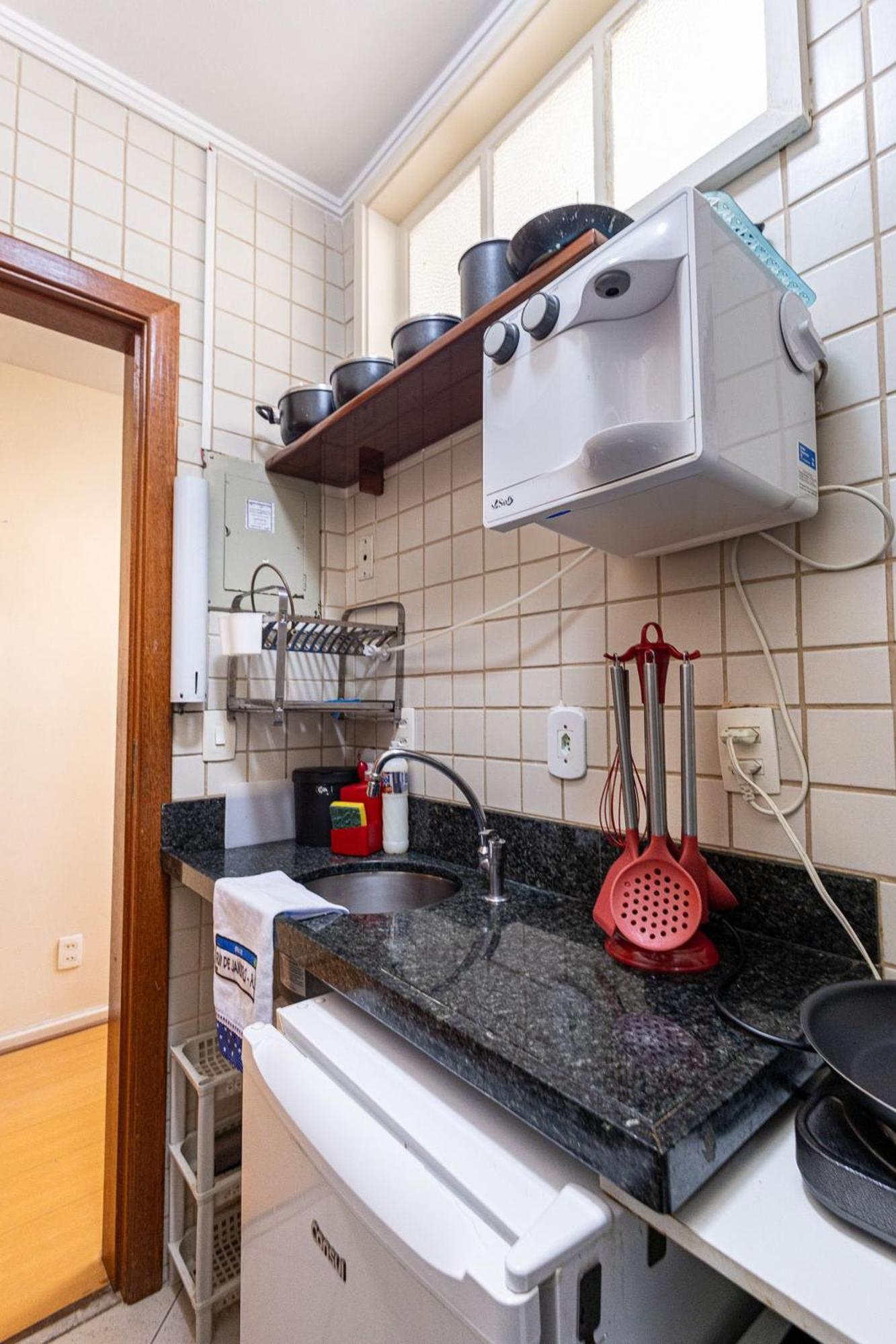 Apartamento Copacabana 200M Da Praia - Wifi Gratis - Cp5 里约热内卢 外观 照片